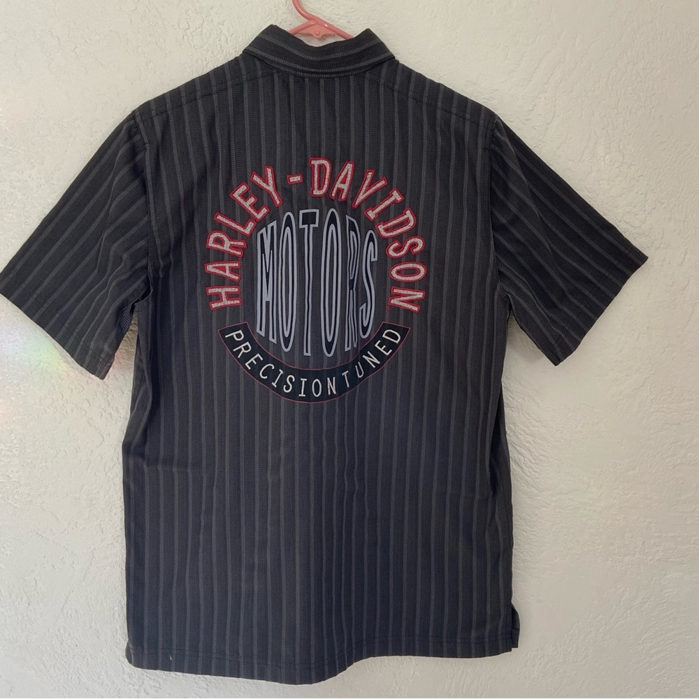 3/$25‎ Harley Davidson Embroidered Logo Button Shirt